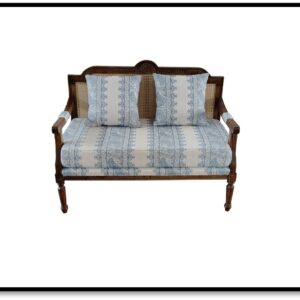 2 Seater Cane Sofa